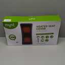 Heated Seat Covers with Fast Heat, 43.31”Longer PU Leather Comfortable Seat Cushion, Universal Full Back and Seat Cover for Home Office, Easy to Use Heating Pad for Chairs, Winter Christmas Gift