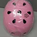 Kids Bike Helmet Skateboard Knee Pads - Kids Helmet Elbow Pads Wrist Guards Adjustable Girl Boy Kids Protective Gear Set for Sport Cycling Bike Roller Skating Scooter, pink, Medium: 20.5"-22.4" / 8-15 years