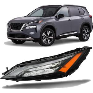 WFLNHB Driver Left Side Replacement for Nissan Rogue 2021-2023 DRL Headlight Turn Signal Light 261256RR0A