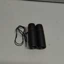 POLDR 12X25 Small Pocket Binoculars Compact Adults,Mini Kids Binoculars Boys for Bird Watching,Concert Theater Opera (Black)