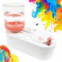 2025 Upgraded Paint Brush Cleaner Brush Rinser Water Circulation(Pre Assembled), Watercolor/Oil and Water-Based Paint Brush Cleaner Tool, Gift for Adults Artist Beginners