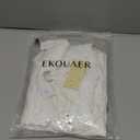 Ekouaer Swimsuit Coverup for Women Sleeveless Bathing Suit Cover Up 2026 Twisted Tank Beach Summer Dress A-line Sundress, Size M