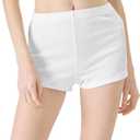 florence by mills Women's Rib Refresh Ribbed Knit Shorty Shorts