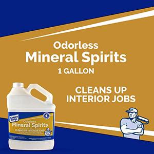 KLEAN-STRIP GKSP94214 Odorless Mineral Spirits, 1-Gallon