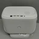 Portable WiFi Bluetooth Projector, 4K Support Smart Mini Projector with Rotatable Stand, 1080P FHD Home Cinema Projector for Movie Film, Work with Smartphone/TV Stick/Laptop PC