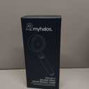 MyHalos Handheld Filtered Shower Head with Handheld Handle - High Pressure Shower Heads With Filter To Reduce Chlorine & Soften Water - Easy to Install Detachable Filtered Shower Head For Hard Water