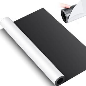 Large Adhesive  Sheet Roll Not Printable Adhesive Backing Cut and Customize Flexible Sheets Blank White Surface for Craft Photo Craft