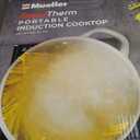 Mueller RapidTherm Portable Induction Cooktop, 1800W Hot Plate Electric Stove Top Burner. 8 Temp Levels, Auto-Off & Pot Detection, LED Display, Child Lock, 4 Programs, Burners for Cooking