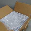 6Pcs Buffet Risers with Mini Sign and Maker, Acrylic Food Risers for Buffet Table, White Food Display Stands for Party, Collectibles Jewelry Display Stand, Acrylic Boxes Nesting Risers(10",9",8",7",6",5")