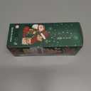 1/12 Scale Dollhouse Christmas Decorations 8inch Pre-Decorated Mini Desktop Christmas Tree, Miniature Wreath, Hats & Scarves Perfect Holiday Accessories for Dollhouse Decor