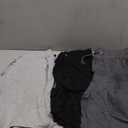Boys 3-Pack French Terry Cotton Shorts Soft Pull-On Activewear Shorts with Drawstring Waist & Pockets, Size 18