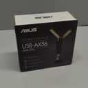 ASUS WiFi 6 AX1800 USB WiFi Adapter (USB-AX56) - Dual Band WiFi 6 Client, 2x2 Support, Gaming & Streaming, Plug-and-Play, WPA3 Network Security, MU-MIMO, Beamforming, Black