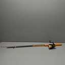 (1 pack) South Bend Worm Gear 2-Piece Graphite Spincast Fishing Rod and Reel Combo 5'6