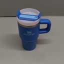 STANLEY Quencher H2.0 Tumbler with Handle and Straw 20 oz | Flowstate 3-Position Lid | Cup Holder Compatible for Travel | Insulated Stainless Steel Cup | BPA-Free | Azure