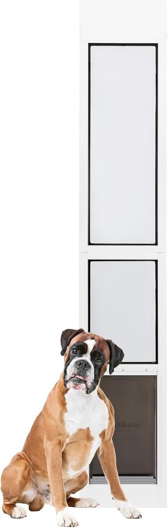 PetSafe Extreme Weather Dog Door for Sliding Glass Door, 3-Flap, Large