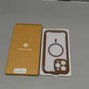 Miracase Magnetic for iPhone 16 Pro Max Case 6.9'' [Compatible with MagSafe] Full-Body Phone case with Built-in Glass Screen Protector& Camera Protector,Drop Proof 16 Pro Max Cover,Desert Brown