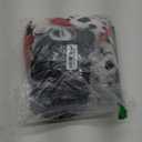 Halloween Costumes for Women Adult - 2025 Halloween Cosplay Costumes Set, Black and White Dalmatian Costume with Shawl Gloves Wigs Mask Pearl Necklace Set for Women Girls Halloween Party Supplies