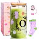 Anotion Cute Cups - Initi-Al Gifts: White Elephant & Gag Gifts, Personalized Monogrammed Coffee Cups for Christmas & Birthdays