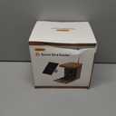 AiQInu Solar Powered Bird Feeder with Camera, 4K QHD Live Video, AI Bird Recognition, Auto Recording, Outdoor Waterproof Bird Watching Camera, Live Stream Bird House for Bird Lovers Gift