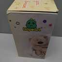 Hopearl Peek A Boo Bear with Security Blanket Interactive Repeats What You Say Plush Teddy Bear Toy Musical Singing Talking Stuffed Animal Adorable Electric Animate Birthday Festival, Beige, 11''