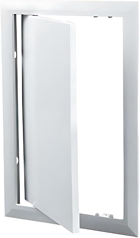 Bathroom Access Panel Hatch Flush Mount, Electrical Box Inspection Door with Lock, Ceiling/Wall Loft Hatch Cover Plate, Customize Access Door(13.75x13.75 in)
