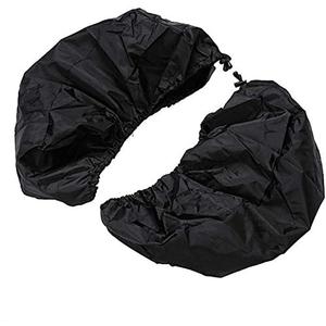 ONETK Waterproof Saddlebag Speaker Audio Lid Bras/ Lid Covers fits for Harley Davidson Touring Electra Glide Road Glide Street Glide Road King models 1994-2020, Black