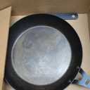 OXO Outdoor Pre-Seasoned Carbon Steel 12" Frying Pan Skillet, Detachable Handle for Easy Storage, Indoor Use, Nonstick with Use, Induction Suitable,Oven & Broiler Safe,Browning, Grill,Sear,Saute,Black