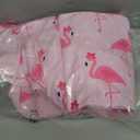 Bluboon Waterproof Beach Tote Pool Bags for Women Ladies Extra Large Carry On Bag With Wet Compartment for Weekender Travel (Flamingo-pink)