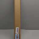 No Tools No Drill Cordless Roman Shades for Indoor Windows 100% Blackout, for Window Size 24" W  48" H White
