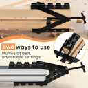 GADFISH Panel Clamps Woodworking, Panel Clamp, 2 Pack of 4 Way Pressure Clamps, Compatible with Two Mounting Methods, Suitable for Bonding Tabletops, Shelves, and Laminate Surfaces(2pc)