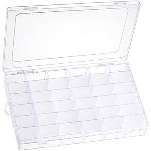 34 Grids Plastic Bead Organizer Beads Storage, 2 pack