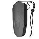 Make Waves One Pack Premium Boat Fender 9"x 17.25"x 3.5" Boat Bumper That Hugs The Hull with 9mm Rope and Rope Lock, Dock Defender for Max Protection for Boats and Docks (Grey)