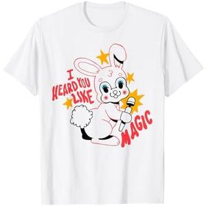 I Heard You Like Magic Funny Rabbit T-Shirt, L