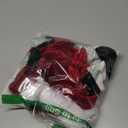 Newborn Christmas Outfit Baby Girl Plaid Romper Dress Infant Ruffle Long Sleeve Ribbed Bodysuit Headband Clothes (0-3 Months)