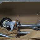 Heavy Duty 6 Inch Scaffolding Casters Double Locking Swivel Wheels, Pack of 4 for Adjustable Scaffolding Bases, Quiet, Wear Resistant, Load-Bearing(270mm)