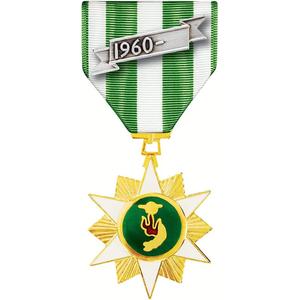 MEDALS OF AMERICA EST. 1976 RVN Vietnam Campaign Full Size Medal with Date Bar