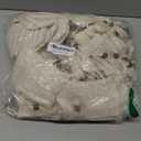 Cunhill 80 Pack Soap Saver Bag Exfoliating Soap Pouch with Drawstring Bar Wooden Bead Foaming and Drying Exfoliating Net for Bath and Shower (3.5x5.5 Inch)