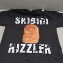 Skibidi Toilet Rizzler Meme Funny Memes Brainrot Memes Rizz T-Shirt (Small, Black)
