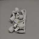 USB 5V LED 6 Light Accessory Set Compatible with Department 56, Christmas Village Cottages,Pumpkins,Halloween Indoor Outdoor Atmosphere Decoration,Blow molds,9.8ft White Cord with C7 Lamp