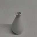 Vase Floral Pot Aesthetic Decor for Home White Floriculture Vase 7 In