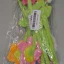 10 Pcs Plush Sunflower Flower Stuffed Bendable Stems Plush Bouquet Toy Soft Rose Flower 12.6 Inch for Christmas Classroom 2026 Mother's Day Valentines Day Girl Girlfriend Wife(10 Pcs Colorful Daisy), 12 inches tall