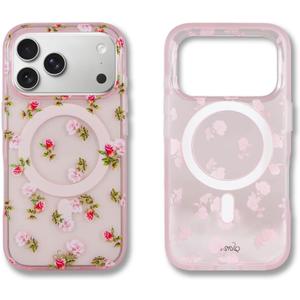 Sonix Case for iPhone 17 Pro | Compatible with MagSafe | 10ft Drop Tested | Roses are Red