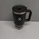 Hydro Flask Travel Tumbler with Handle, Lid and Straw - Insulated Stainless Steel in 32 Oz Black