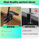 10X Magnifying Glass with Light, Clip on Mganifier with Light, 48 LED Desk Magnifying Glass wtih Clamp, 3 Modes Dimmable Magnifying LED Lamps for Bed Work Crafts DIY Repair