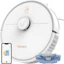 Verefa Self Emptying Robot Vacuum and Mop Combo, 5000Pa Suction, 70-Day Capacity, 260min Runtime, Lidar Navigation, Wi-Fi/App/Alexa Control, Robotic Vacuum Cleaner for Hard Floors, Carpets, Pet Hair