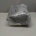 RelaxBlanket 60''x80'' Duvet Cover for Weighted Blanket | Super Cozy and Warm | Double-Side Square Quilted Minky | Dark Grey