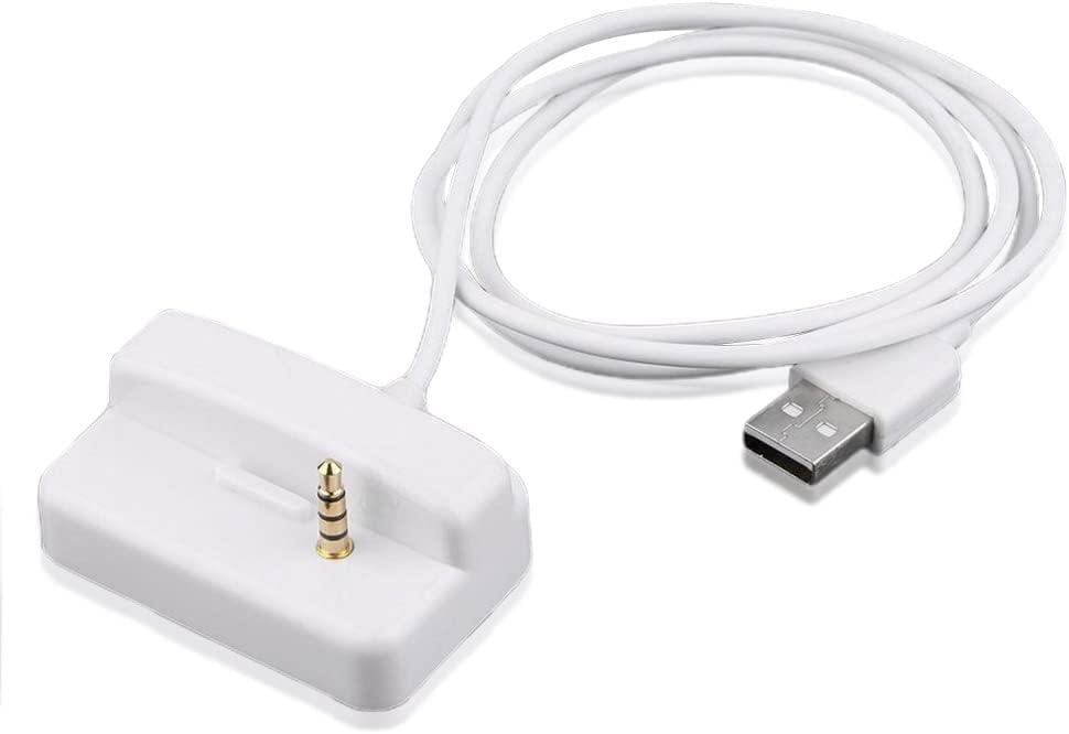 USB Hotsync & Charging Dock Cradle Desktop Charger for Apple IPOD Shuffle 2nd Generation MP3 Player, Pack of 2 