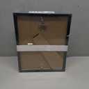 upsimples 8x10 Picture Frame Set of 5, Display Pictures 5x7 with Mat or 8 x 10 Without, Wall Gallery Photo Frames, Black