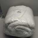 Ultra Soft Twin Size Mattress Topper - Viscose Made from Bamboo Pillow Top Mattress Pad for Back Pain Relief - Naturally Cooling for Hot Sleepers, White