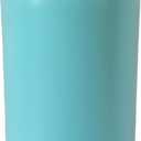 watrway -- Double-wall Stainless Steel water bottle -- 32 oz -- Locking Spout Cover -- vacuum insulated LEAK-PROOF design -- innovative dual Sip or Swig design with hidden straw (Aqua Lime)